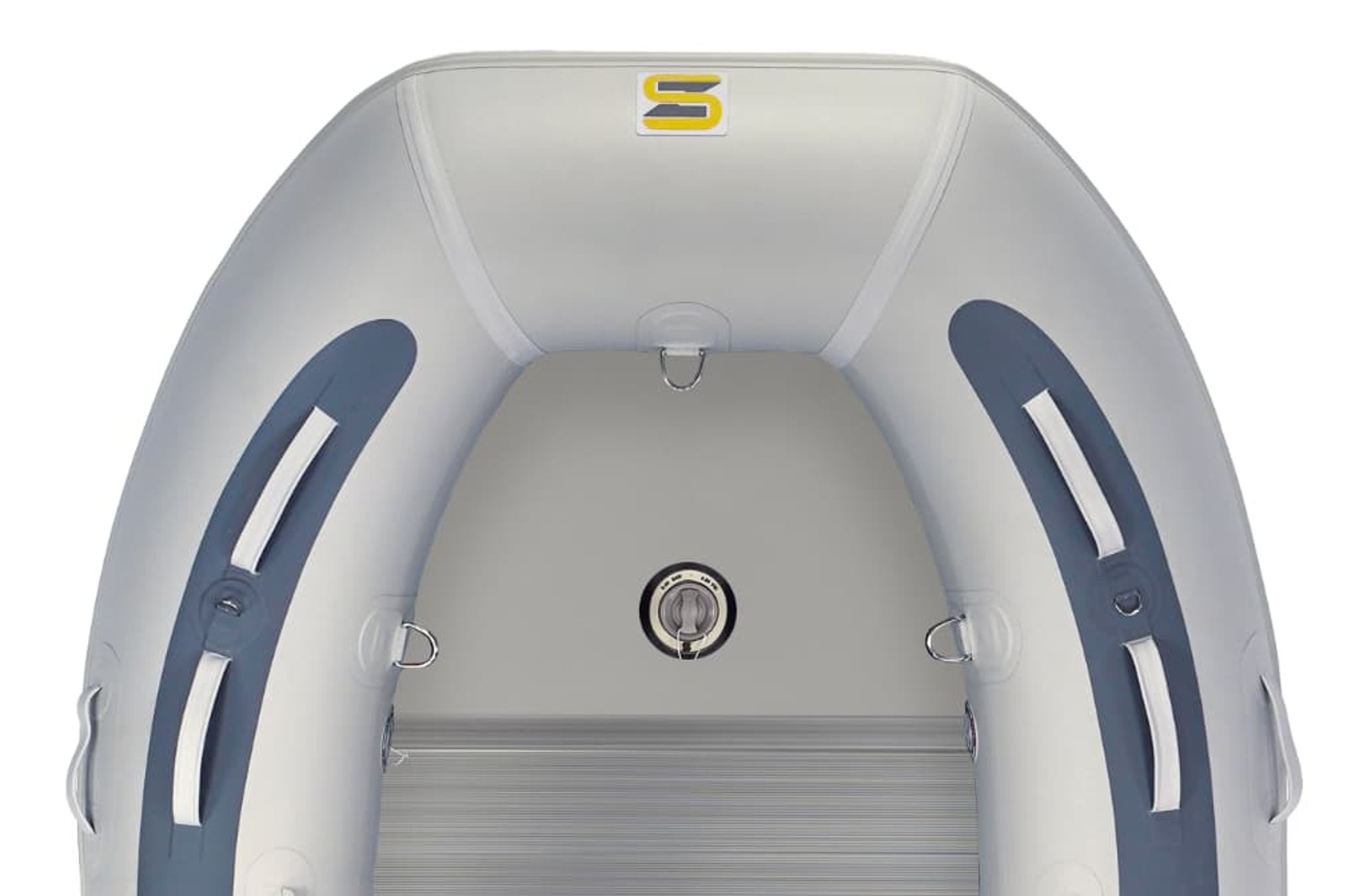 Survizz C-LINE 270 met aluminium vloer, bovenaanzicht
