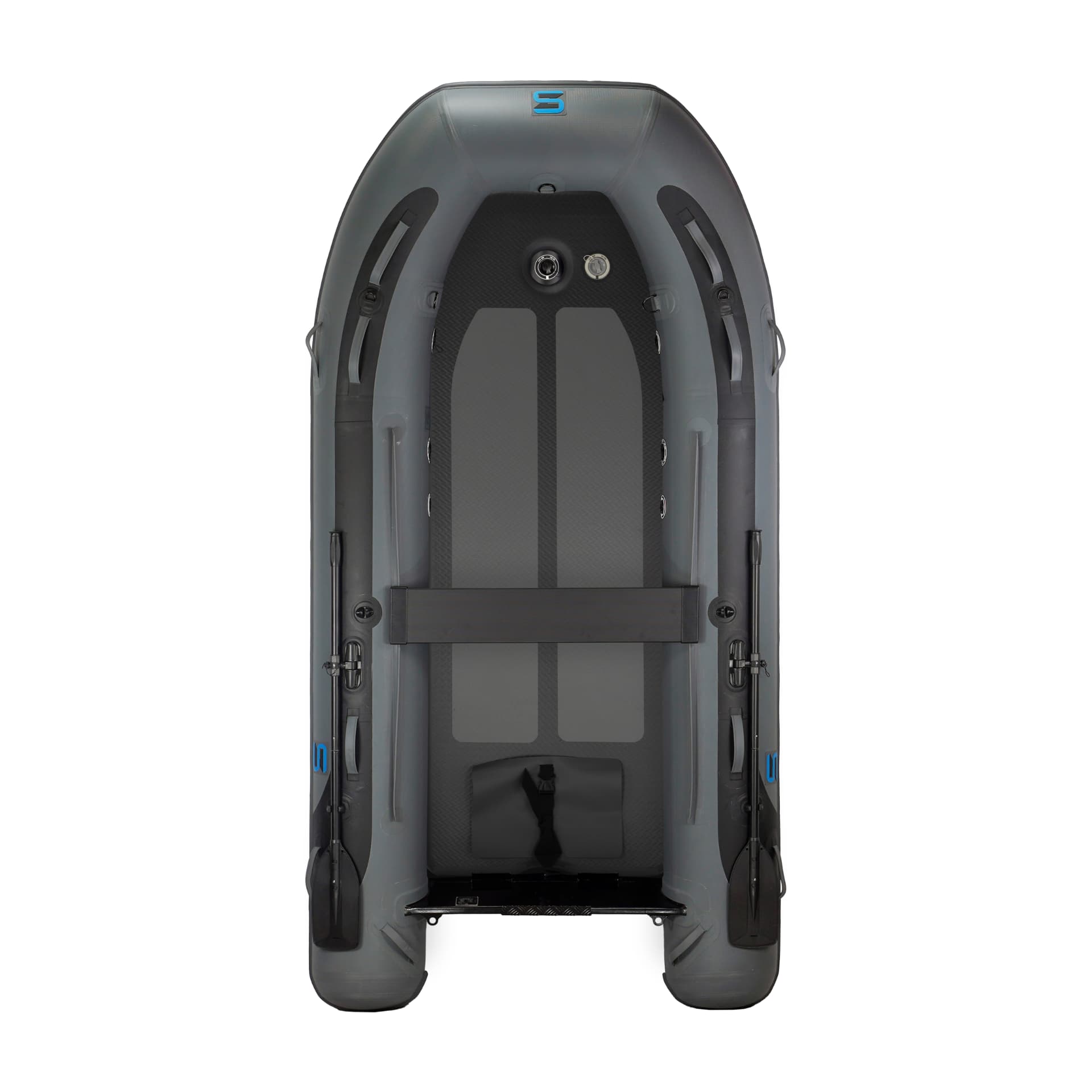 Survizz P-LINE 330 met airdeck vloer, bovenaanzicht