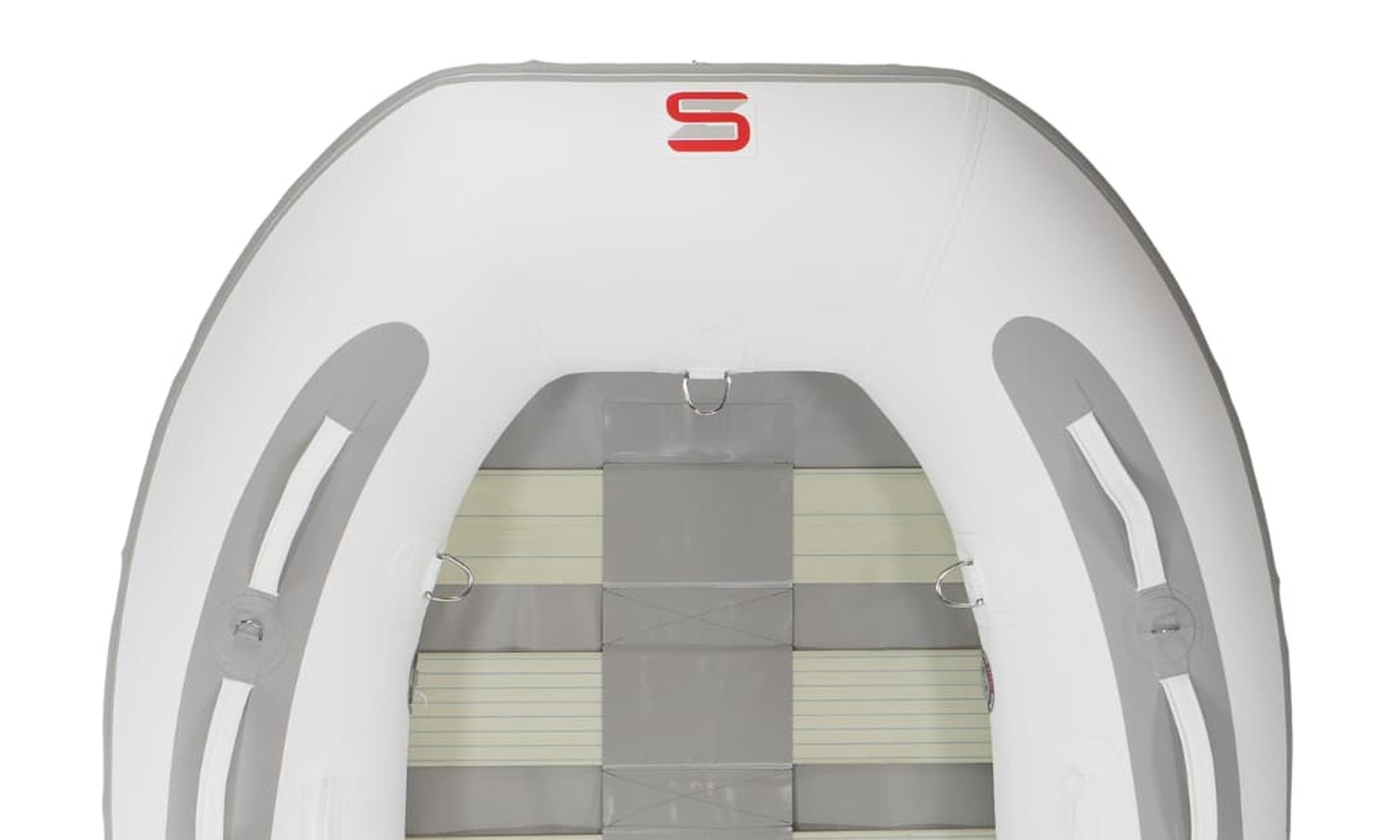 Survizz L-LINE met roll-up vloer, bovenaanzicht